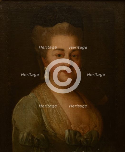 Portrait of Anastasia Mikhailovna Zagryazhskaya (1728-1779).