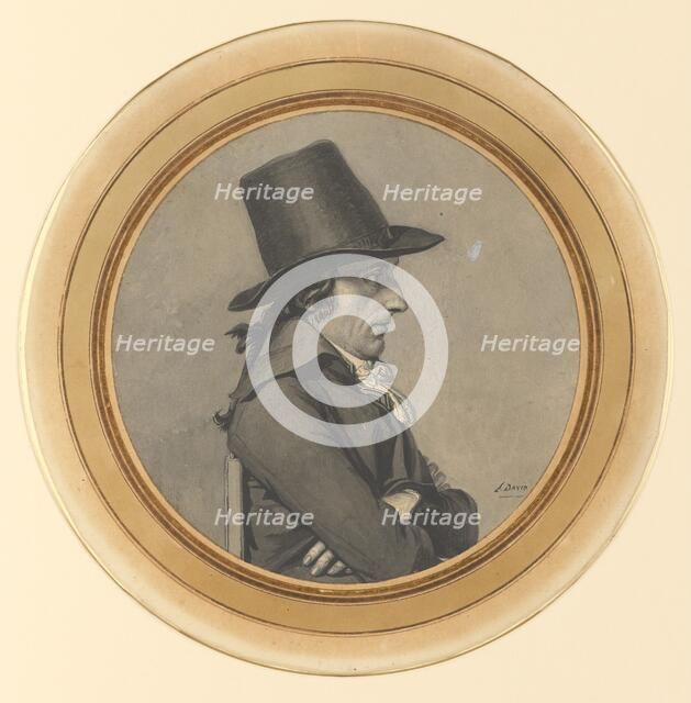 Portrait of André-Antoine Bernard, called Bernard de Saintes, 1795. Creator: Jacques-Louis David.