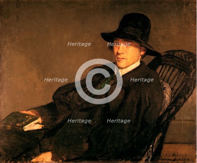 'Portrait of Andre Gide' (1869-1951)', 1912.  Artist: Jacques Emile Blanche