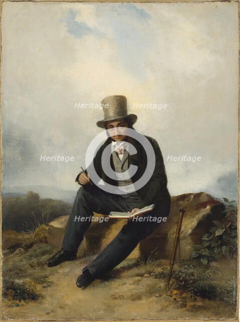 Portrait of André Jolivard (1787-1851) . Creator: Duval Le Camus, Pierre (1790-1854).