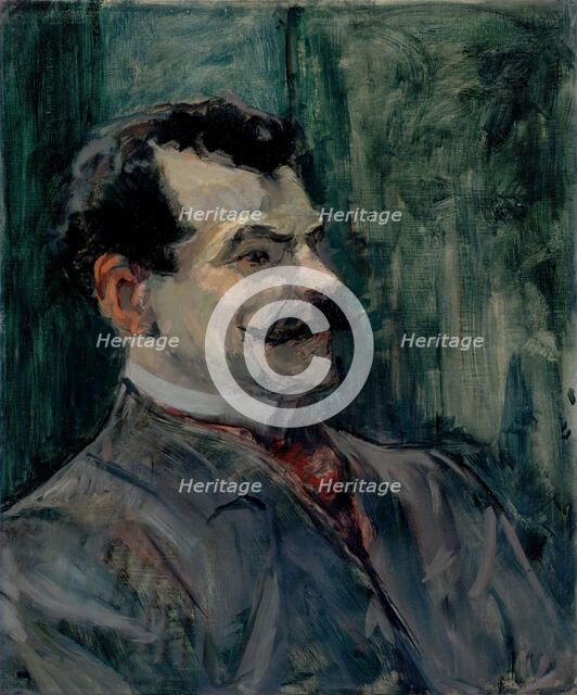Portrait of André Rivoire (1872-1930). Artist: Toulouse-Lautrec, Henri, de (1864-1901)