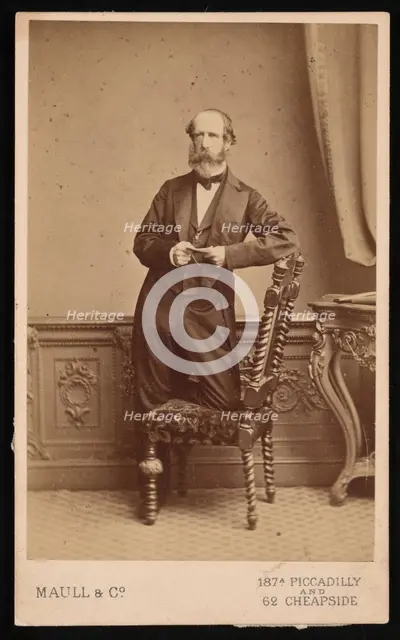 Portrait of Andrew Dickson Murray (1812-1878), Before 1878. Creator: Maull & Co.