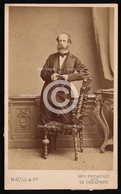 Portrait of Andrew Dickson Murray (1812-1878), Before 1878. Creator: Maull & Co.