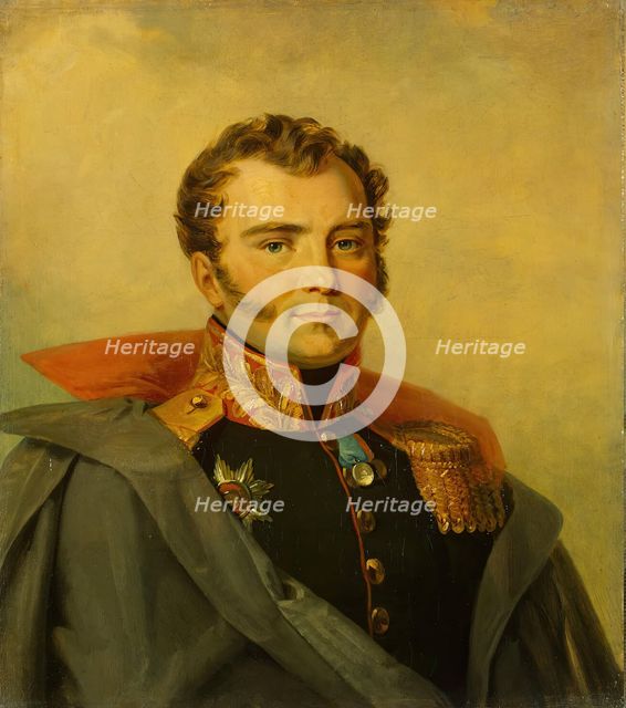 Portrait of Andrey A. Yefimovich (1773-1823), 1824. Creator: Workshop of George Dawe.