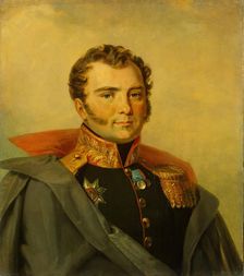 Portrait of Andrey A. Yefimovich (1773-1823), 1824. Creator: Workshop of George Dawe
