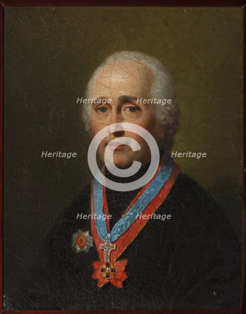 Portrait of Andrey Afanasyevich Samborsky (1732-1815).