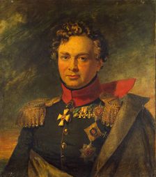 Portrait of Andrey I. Gorchakov (1779-1855), 1822. Creator: George Dawe