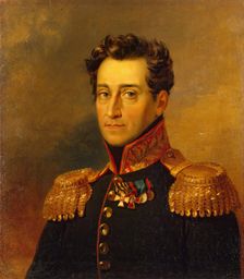 Portrait of Andrey I. Gudovich (1782-1867), 1822. Creators: George Dawe, Workshop of George Dawe
