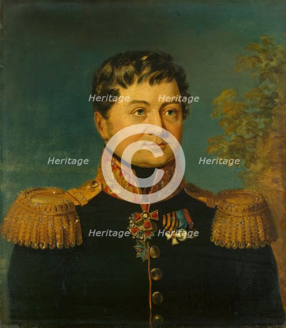 Portrait of Andrey P. Turchaninov (1779 -1830) (2nd), 1824. Creator: Workshop of George Dawe.