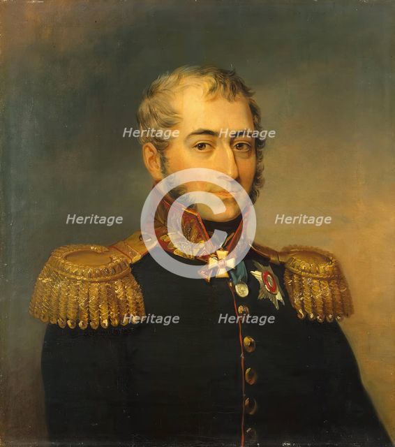 Portrait of Andrey P. Zass (1753-1816) (1st)), 1824. Creator: George Dawe.