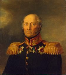 Portrait of Andrey S. Umanets (1762 - after 1828), 1823. Creator: Workshop of George Dawe