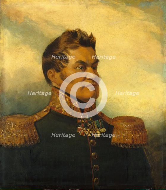 Portrait of Andrey V. Bogdanovsky (1780-1864), 1832. Creator: George Dawe.