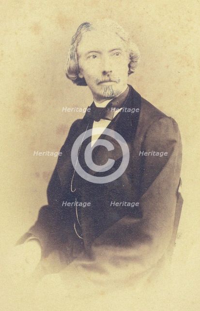 Portrait of Andrea Maffei (1798-1885), Second Half of the 19th cen..