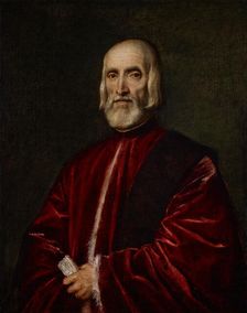 Portrait of Andrea de Franceschi, about 1550. Creator: Titian