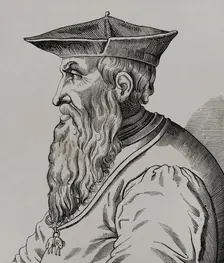 Portrait of Andrea Doria (1466-1560), Genoese admiral and statesman, 1877. Creator: Unknown