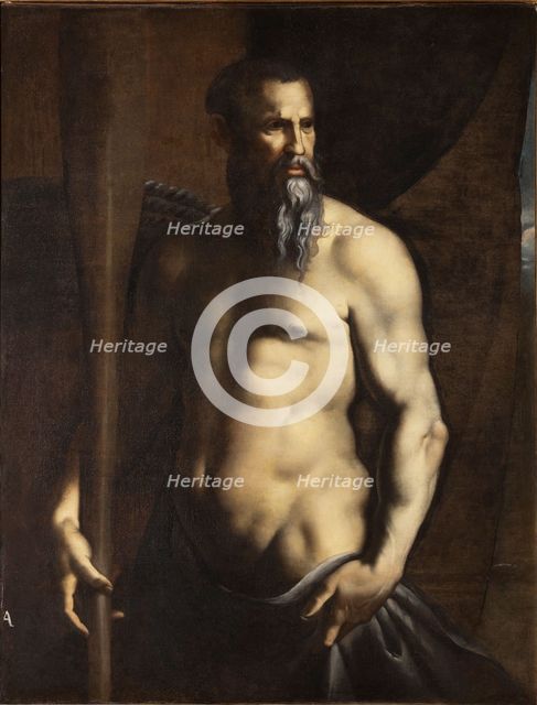 Portrait of Andrea Doria as a Sea God, 1540s. Creator: Bronzino, Agnolo (1503-1572).