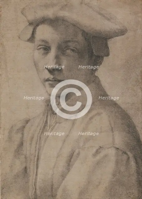 Portrait of Andrea Quaratesi, 1532. Creator: Buonarroti, Michelangelo (1475-1564).