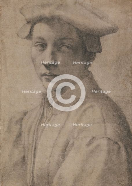 Portrait of Andrea Quaratesi, 1532. Creator: Buonarroti, Michelangelo (1475-1564).