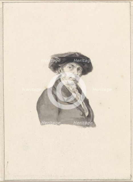 Portrait of Andreas Danekes, 1800-1850. Creator: Anon.