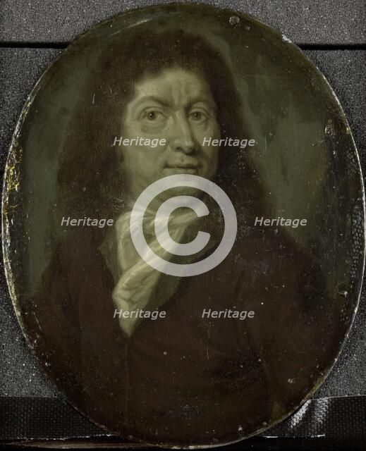 Portrait of Andries Pels, Dramatic Poet in Amsterdam, 1700-1732. Creator: Arnoud van Halen.