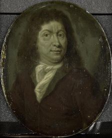 Portrait of Andries Pels, Dramatic Poet in Amsterdam, 1700-1732. Creator: Arnoud van Halen