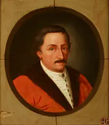 Portrait of Andrzej Maksymilian Fredro (ca. 1620-1678), Voivode of Podolia, after 1785. Creator: Friedrich Kloss