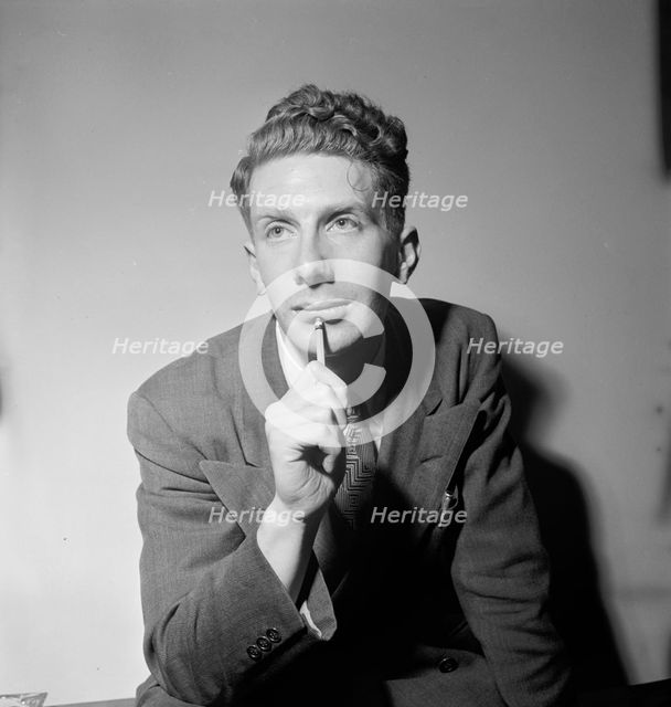 Portrait of Andy Gurwitch, New York, N.Y.(?), ca. July 1947. Creator: William Paul Gottlieb.
