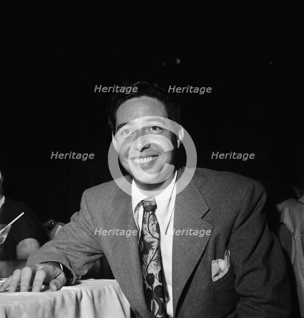 Portrait of Andy Russell, Eddie Condon's, New York, N.Y., ca. Aug. 1947. Creator: William Paul Gottlieb.