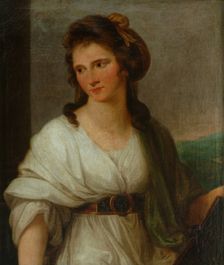 Portrait of Angelika Kauffmann, 1798. Creator: Montano, Manuel (1770-1846)