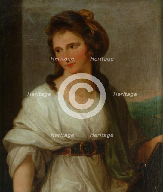 Portrait of Angelika Kauffmann, 1798. Creator: Montano, Manuel (1770-1846).