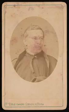 Portrait of Angelo Secchi (1818-1878), 1876. Creator: Fratelli D'Alessandri