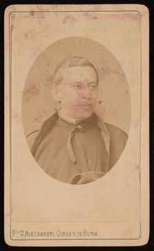 Portrait of Angelo Secchi (1818-1878), 1876. Creator: Fratelli D'Alessandri