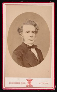 Portrait of Angelo Sismonda (1807-1878), Before 1878. Creator: Michele Schemboche