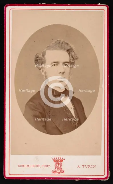 Portrait of Angelo Sismonda (1807-1878), Before 1878. Creator: Michele Schemboche.