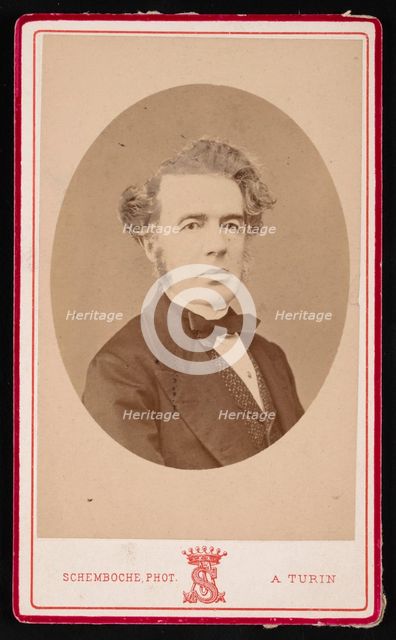 Portrait of Angelo Sismonda (1807-1878), Before 1878. Creator: Michele Schemboche.