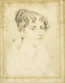 Portrait of Ann Denman Flaxman, n.d. Creator: probably George Henry Harlow (English, 1787-1819) possibly Sir Thomas Lawrence (English, 1769-1830)