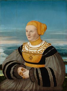Portrait of Anna von Holzhausen, née Ratzeburg, 1535. Creator: Conrad Faber von Creuznach