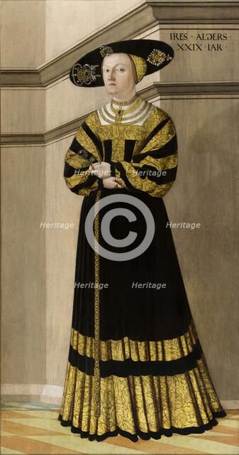 Portrait of Anna von Rosental, 1529. Creator: Seisenegger, Jakob (1505-1567).