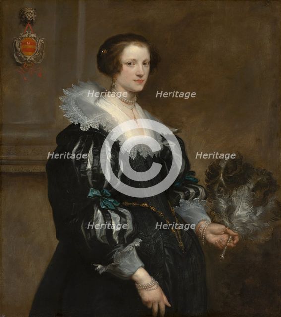 Portrait of Anna Wake (1605-before 1669). Creator: Anthony van Dyck.