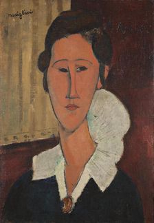 Portrait of Anna Zborowska, 1917. Creator: Modigliani, Amedeo (1884-1920)