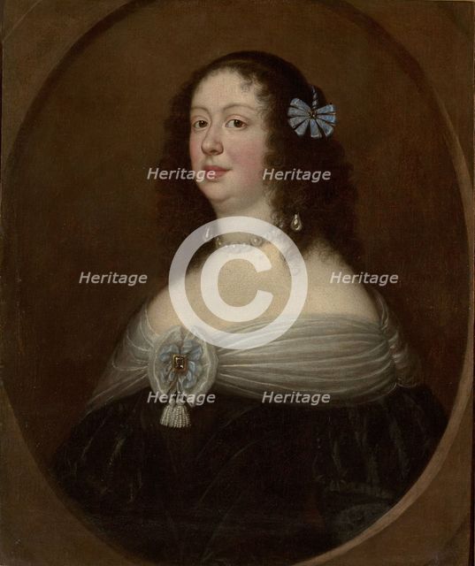 Portrait of Anna de' Medici (1616-1676), Archduchess of Austria. Creator: Sustermans, Justus (Giusto) (1597-1681).