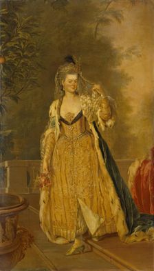 Portrait of Anna Elizabeth Louise Ferdinanda of Prussia, 1773. Creator: Anna Dorothea Therbusch