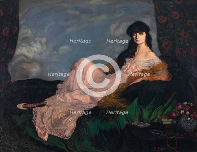 Portrait of Anna-Elisabeth, Comtesse Mathieu de Noailles (1876-1933), 1913.