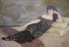 Portrait of Anna-Elisabeth, Comtesse Mathieu de Noailles (1876-1933), 1914