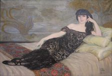 Portrait of Anna-Elisabeth, Comtesse Mathieu de Noailles (1876-1933), 1914