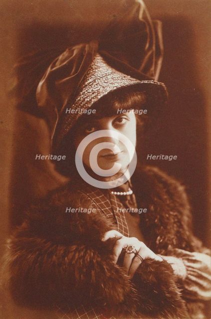 Portrait of Anna-Elisabeth, Comtesse Mathieu de Noailles (1876-1933).