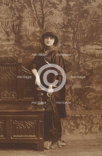 Portrait of Anna-Elisabeth, Comtesse Mathieu de Noailles (1876-1933).