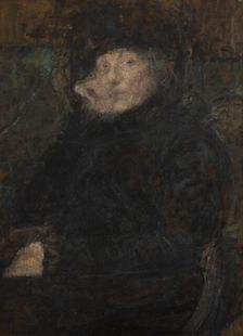 Portrait of Anna Ginzberg, c1900. Creator: Olga Boznanska