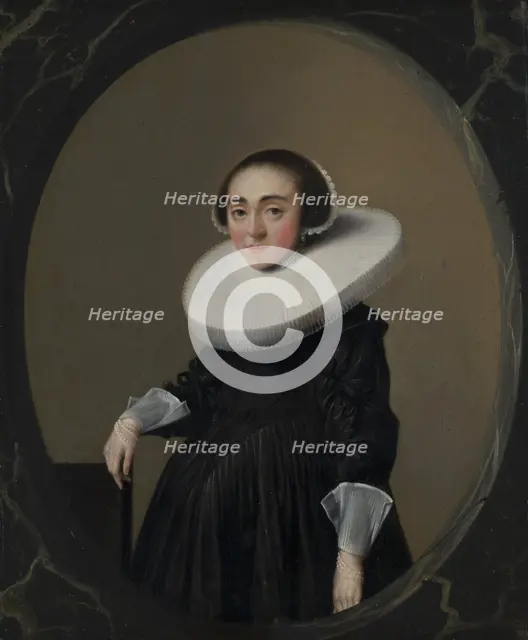 Portrait of Anna Hooftman (1613-after 1645), c1630s. Creator: Hendrik Gerritsz Pot.