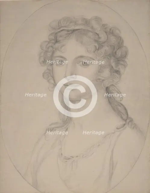 Portrait of Anna Jadwiga Zamoyska, 1791. Creator: Angelica Kauffman.